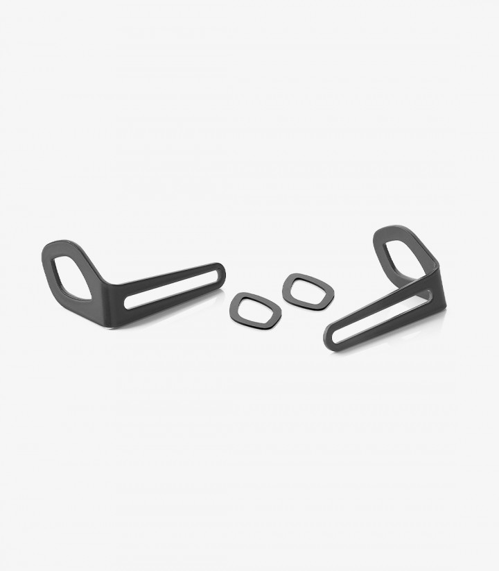 Soporte Intermitente Original Rizoma Portamatrículas Fox para varios modelos de Ducati FR429B