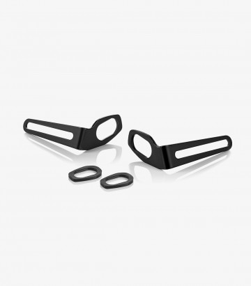 Rizoma Original Turn Signal Mount Fox License Plate Holder for various models of Honda FR427B