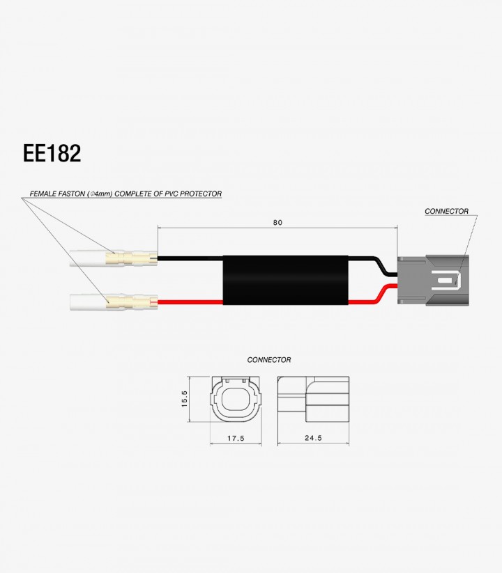 Rizoma Kabelsatz Blinker für Kawasaki Z 650 (19-24) EE182H