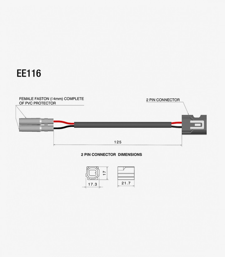 Kit Cableado Intermitentes Rizoma para varios modelos de Yamaha EE116H