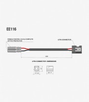 Kit Cableado Intermitentes Rizoma para varios modelos de Yamaha EE116H