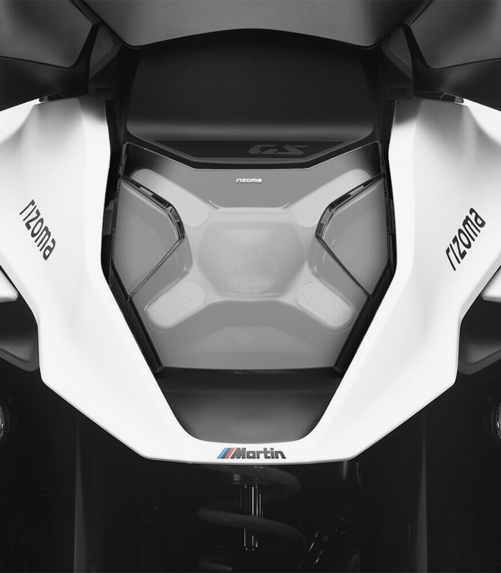 Protector Faro Delantero Rizoma en Negro BMW R 1300 GS (23-25) ZBW112B