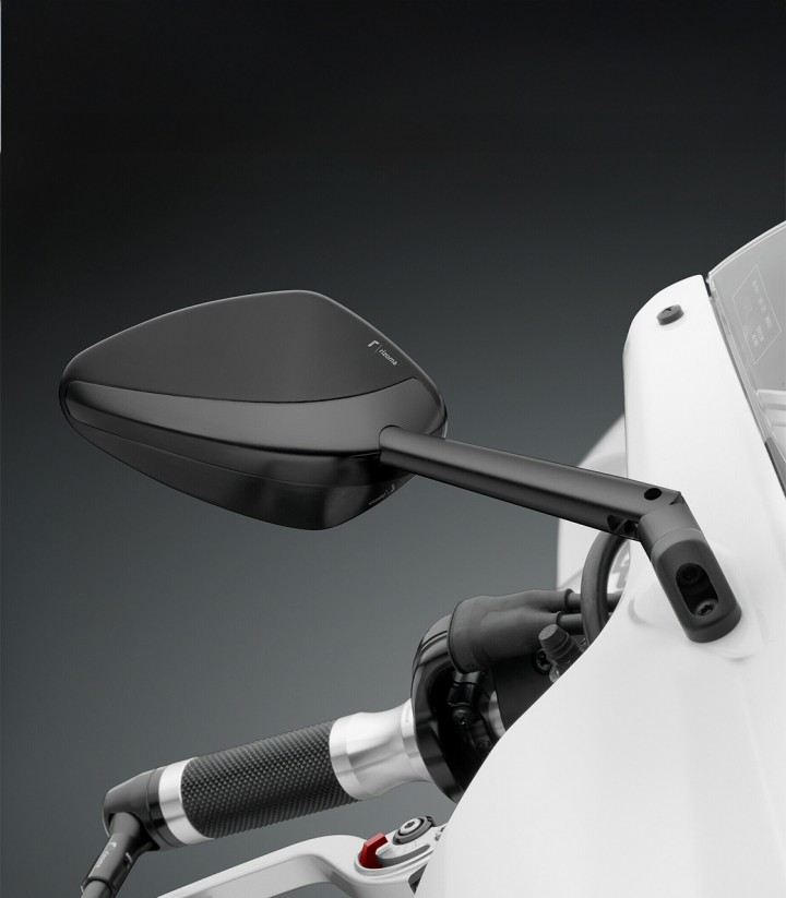 Rizoma Spiegel Veloce Schwarz BS205Bx2