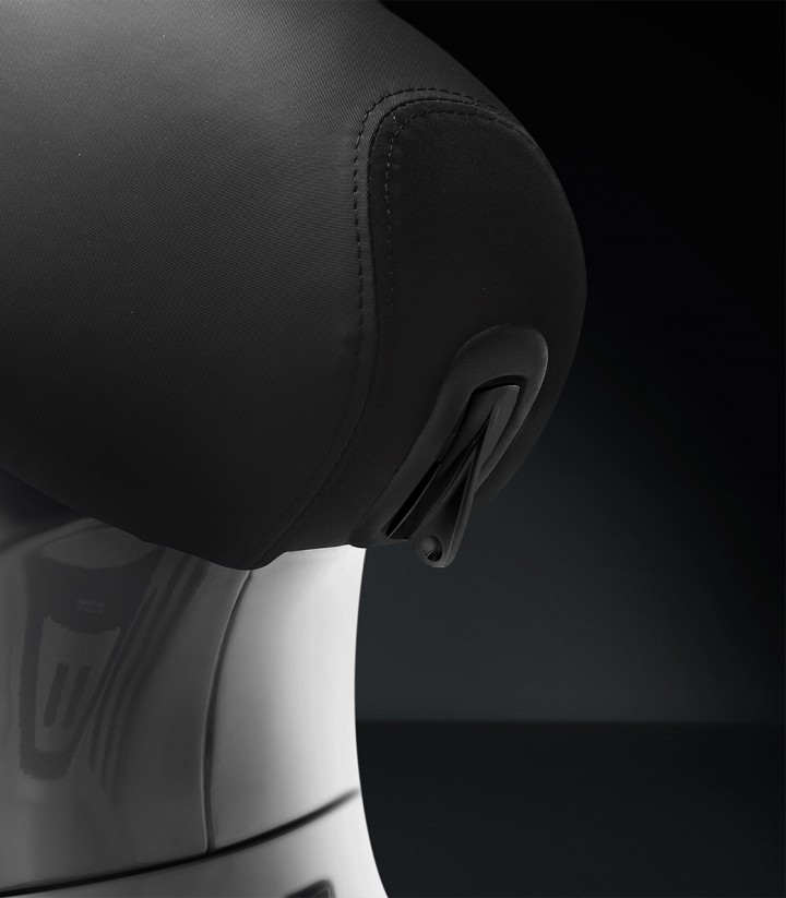 Rizoma Taschenhaken Schwarz Vespa Elettrica (18-24), Primavera (18-25), Sprint/Sprint Elettrica (18-26) ZVP041B