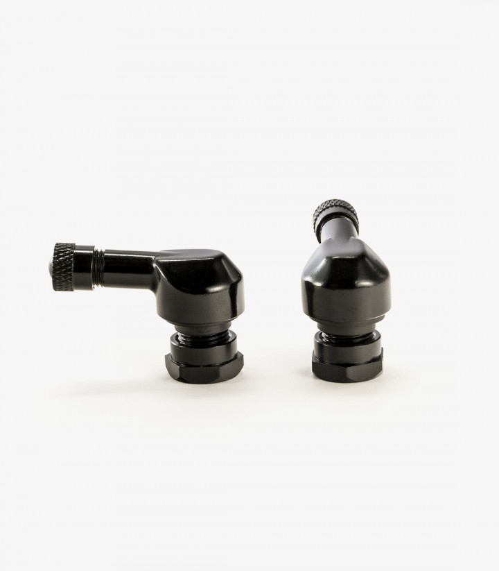 Válvulas Acodadas Puig Ø 8,3mm en Negro 8100N