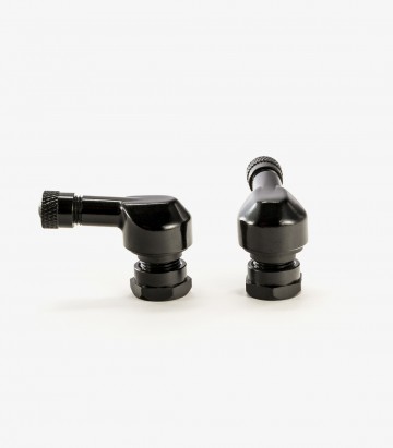 Válvulas Acodadas Puig Ø 8,3mm en Negro 8100N
