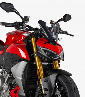 Ducati Streetfighter V2 (25-26) Puig New Generation Sport Transparent Windshield 22736W