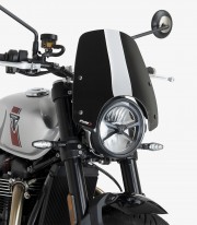 Triumph Speed Twin 900 / 1200 / 1200 RS (25) Puig New Generation Sport Black Windshield 22618N