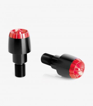 Puig Thruster Bar Ends in Red for Yamaha FZ, MT, TDM, T-MAX, XJ6, XJR, X-MAX, XSR, YZF