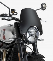 Triumph Speed Twin 900 / 1200 / 1200 RS (25) Puig New Generation Sport Matt black Windshield 22618J