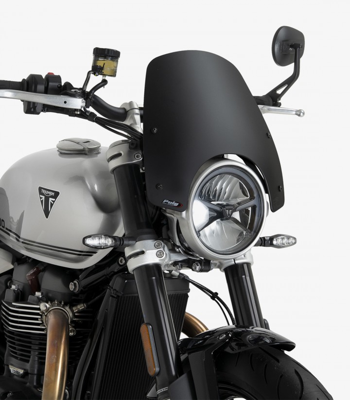 Cúpula Puig New Generation Sport Triumph Speed Twin 900 / 1200 / 1200 RS (25) Negro mate 22618J