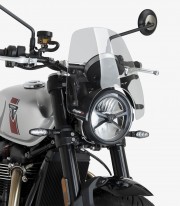 Triumph Speed Twin 900 / 1200 / 1200 RS (25) Puig New Generation Sport Smoked Windshield 22618H