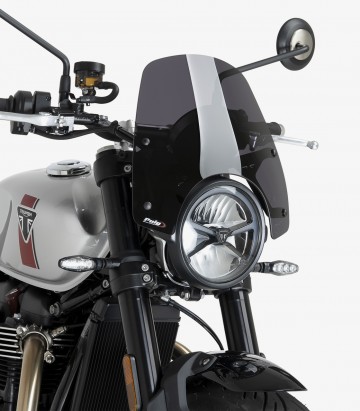 Windschild Puig New Generation Sport Triumph Speed Twin 1200/900 (25) Dunkel getönt 22618F