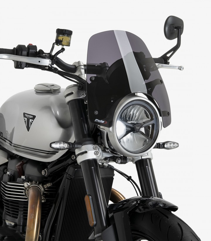 Windschild Puig New Generation Sport Triumph Speed Twin 1200/900 (25) Dunkel getönt 22618F