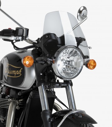 Triumph Bonneville T100 / 1200 (02-26) Puig New Generation Sport Transparent Windshield 22453W