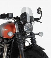 Cúpula Puig New Generation Sport Triumph Bonneville Bobber / Black (18-26) Transparente 21925W 21925W
