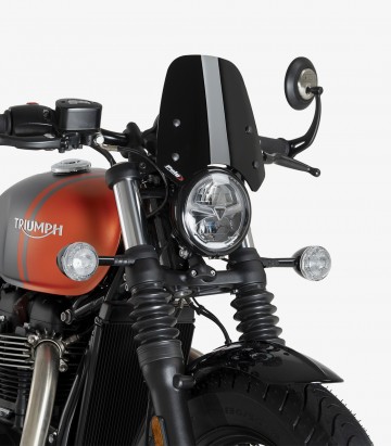 Cúpula Puig New Generation Sport Triumph Bonneville Bobber / Black (18-26) Negro 21925N