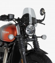 Cúpula Puig New Generation Sport Triumph Bonneville Bobber / Black (18-26) Ahumado 21925H 21925H