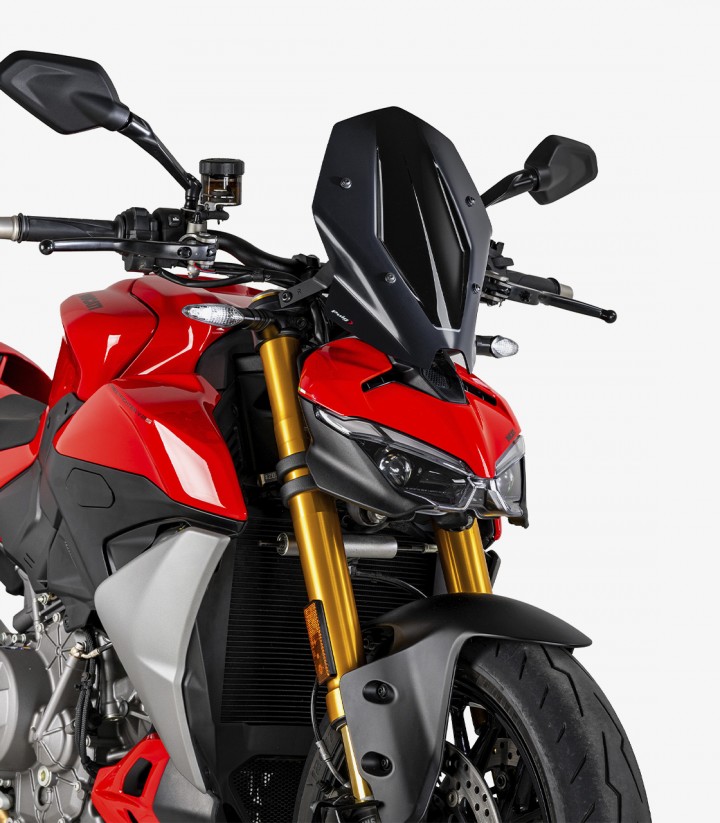 Cúpula Puig New Generation Touring Ducati Streetfighter V2 / V2 S (25-26) Negro 22737N