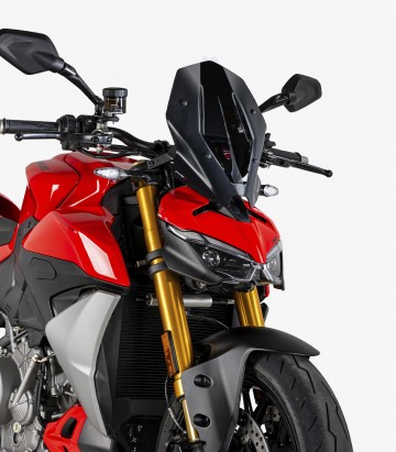 Windschild Puig New Generation Touring Ducati Streetfighter V2 (25-26) Dunkel getönt 22737F