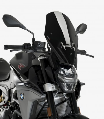 BMW F900R (20-26) Puig New Generation Touring Black Windshield 22488N