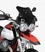 Moto Guzzi V85 STRADA (25-26), V85TT 850 / Travel (25-26) Puig Sport Black Windshield 22432N