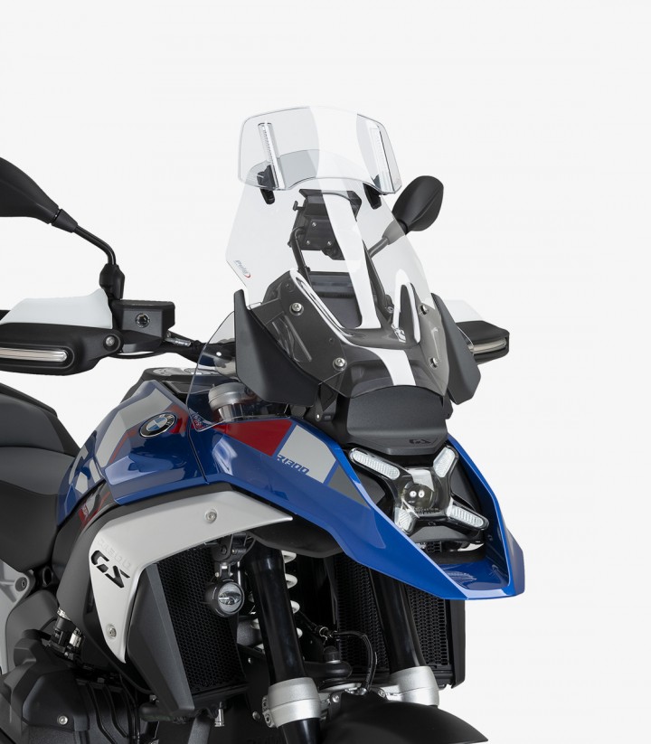 Cúpula Puig Touring con visera BMW R1300RT (25-26) Transparente 22540W