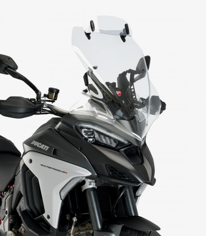 Windschild Puig Touring mit Visier Ducati Multistrada V4/V4S, V4 Rally/RS (21-26) Klar 20733W