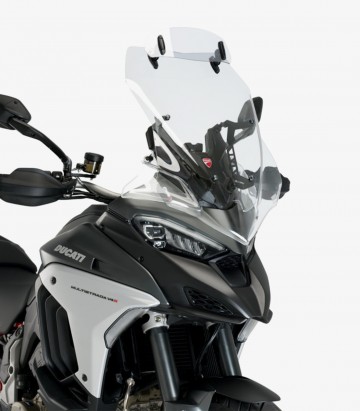 Ducati Multistrada V4 / V4 RS / V4S (21-26) Puig Touring with visor Transparent Windshield 20733W