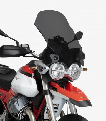 Windschild Puig Touring Moto Guzzi V85 Strada / TT 850 / TT Travel (24-26) Dunkel getönt 22431F