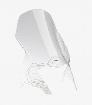 Honda NC750X / DCT (25-26) Puig Touring Graphics Windshield 22515S