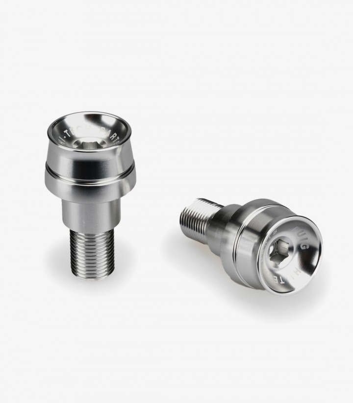 Contrapesos Speed 21024Y Puig color Titanio para varios modelos de Yamaha
