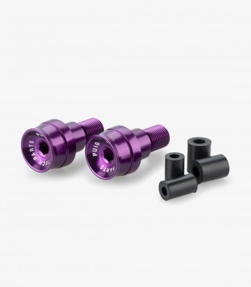 Puig Speed 21024L Bar Ends in Purple for varios modelos de Yamaha