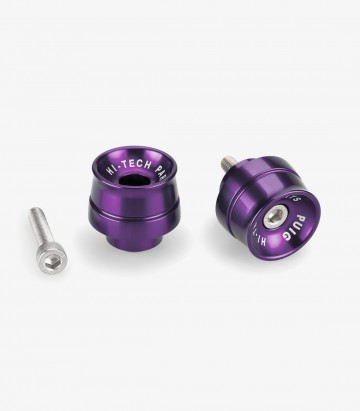Puig Lenkerendgewichte Speed 21020L in Lila für several Honda models