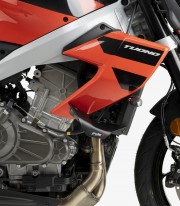 Alerones laterales D12 22692J Puig Aprilia Tuono 457 (25-26) Negro mate 22692J