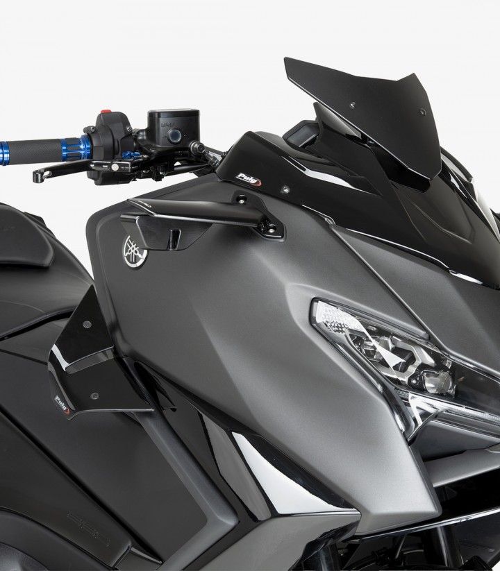 Winglets seitlich D12 22606N Puig Yamaha TMAX 560 (22-26) Schwarz