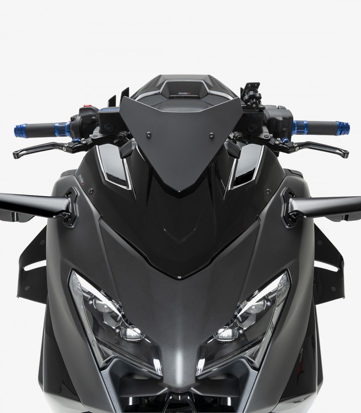 Puig D12 side winglets 22606N Yamaha T-MAX 560 / Tech Max (22-26) Black