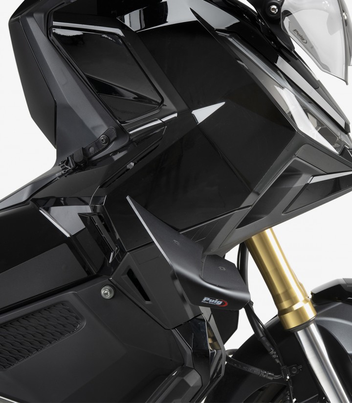 Alerones laterales D12 22604J Puig Honda X-ADV (25-26) Negro mate
