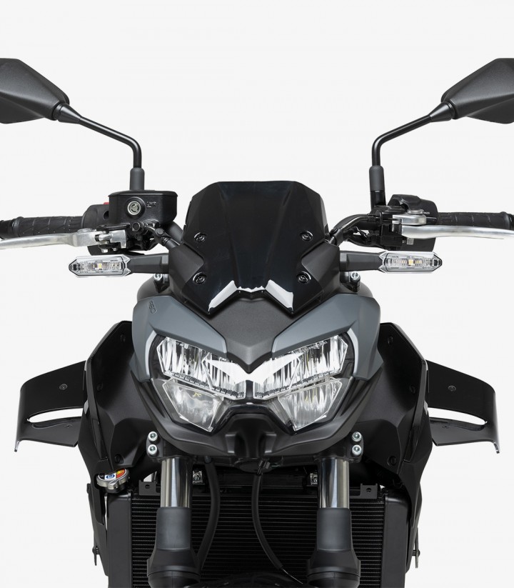 Alerones laterales D12 22472N Puig Kawasaki Z650 (20-26) Negro
