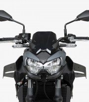 Alerones laterales D12 22472C Puig Kawasaki Z650 (20-26) Símil carbono