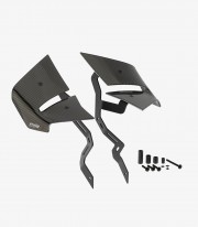 Alerones laterales D12 22472C Puig Kawasaki Z650 (20-26) Símil carbono