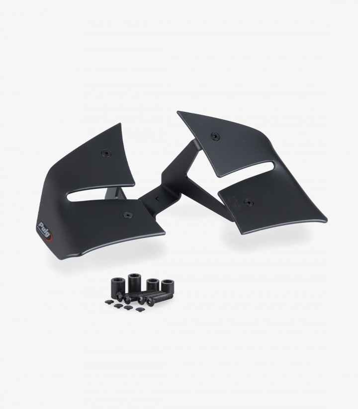 Alerones laterales D12 22416J Puig Yamaha MT-07 / Y-AMT (25-26) Negro mate