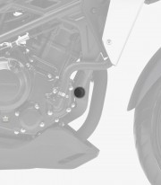 Puig Frame Caps Honda CB125/300R Neo Sports Cafe (18-25) in Black 9801N