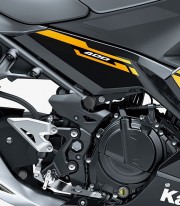 Tapones Chasis Puig Kawasaki Ninja 400 / 500, Z400 / 500 (18-26) en Negro 9796N