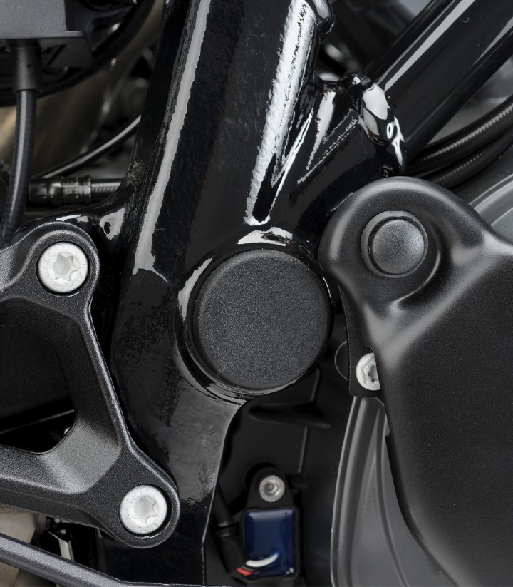 Puig Rahmenstopfen KTM 1290 Superduke GT/R (14-25) in Schwarz 9787N