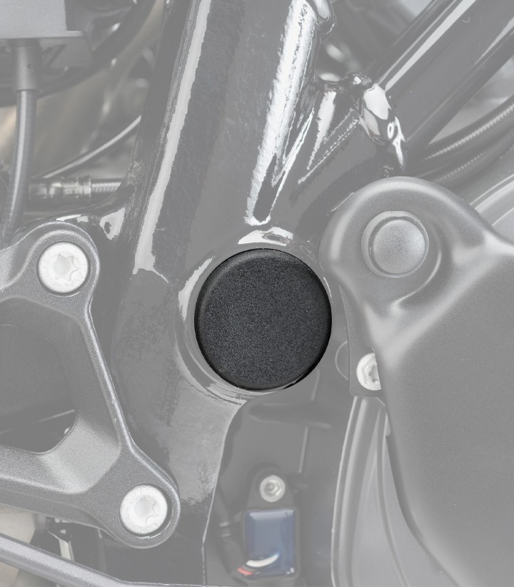 Tapones Chasis Puig KTM 1290 Superduke GT / R (14-25) en Negro 9787N