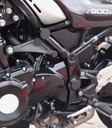 Puig Rahmenstopfen Kawasaki Z900RS (18-26) in Schwarz 9778N