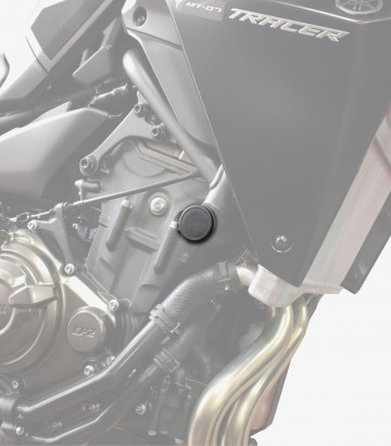 Tapones Chasis Puig Yamaha MT-07, Tracer 700 / 7, XSR700 (14-26) en Negro 9638N