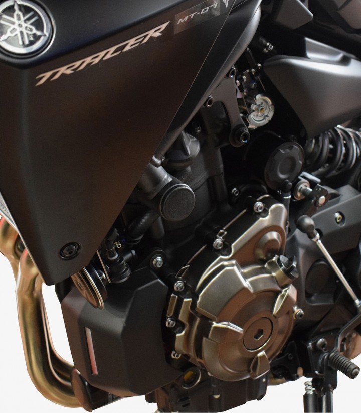 Tapones Chasis Puig Yamaha MT-07, Tracer 700 / 7, XSR700 (14-26) en Negro 9638N