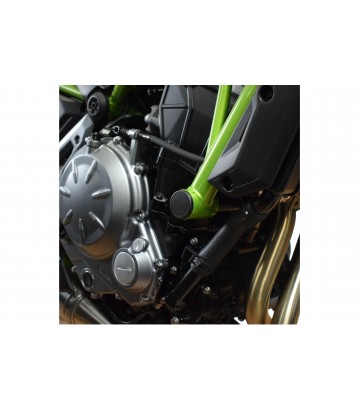 Puig Rahmenstopfen Kawasaki Ninja 650 (17-26), Z650 (17-24) in Schwarz 9637N